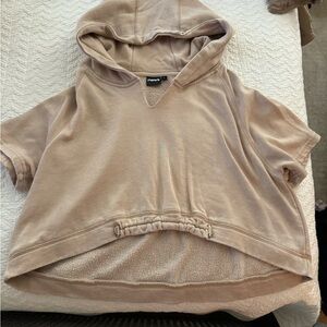 Women’s Tan Hoodie Shirt
